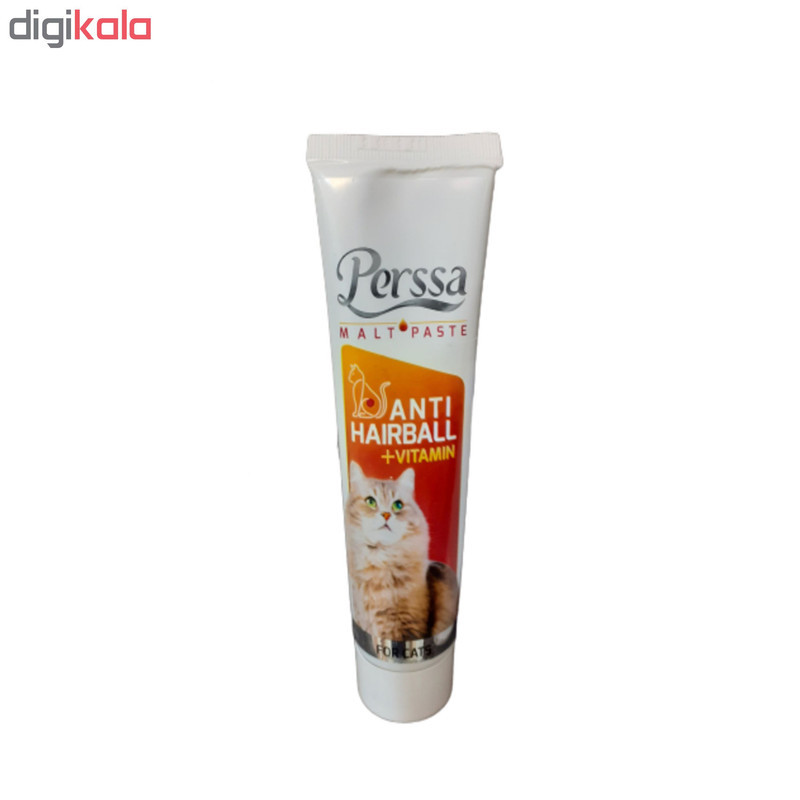 خمیر مالت گربه پرسا مدل antihairball مقدار 110 گرم