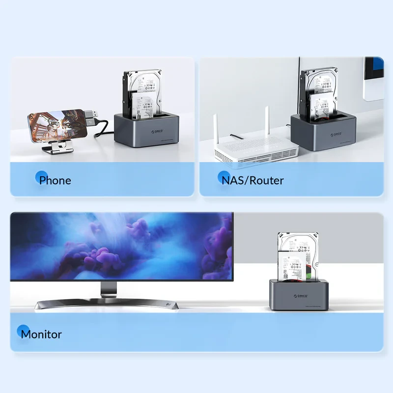 قاب هارد اکسترنال USB -C اوریکو مدل 6616C3
