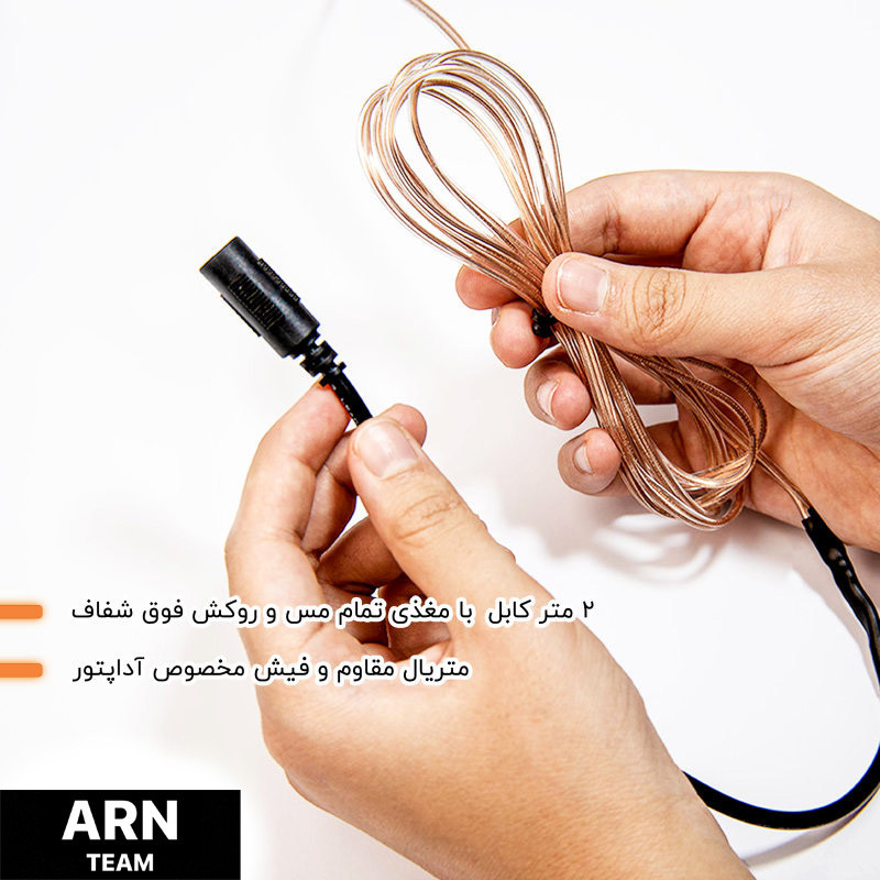چراغ نئونی دیواری آرن تیم طرح گربه کد 03