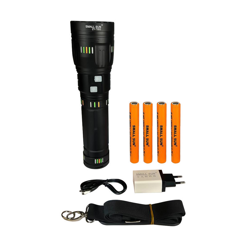 چراغ قوه دستی اسمال سان مدل ZY-T600 با نور مهتابی