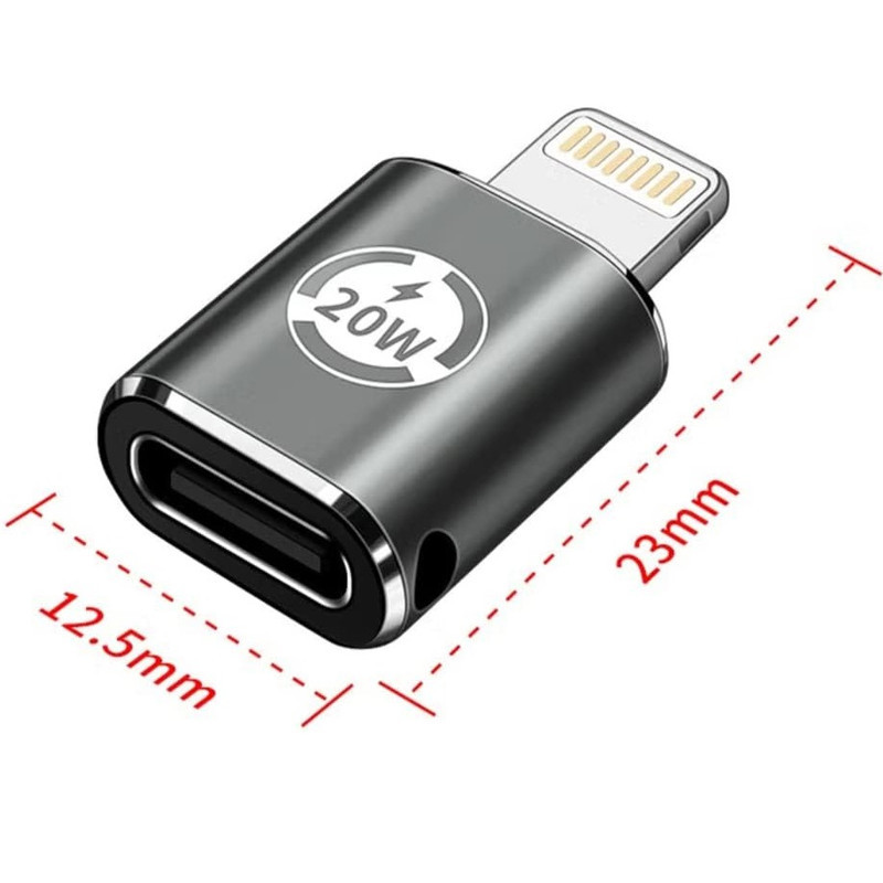مبدل USB-C به لایتنینگ مدل Type-C to Lightning 20W