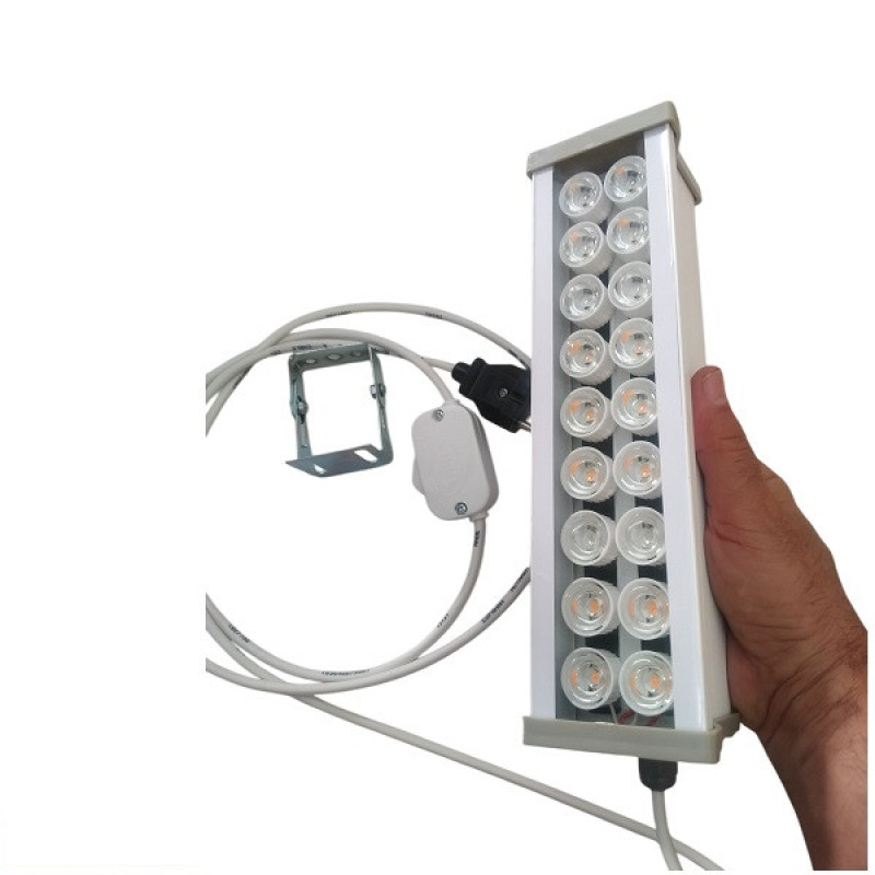 چراغ رشد گیاه 18 وات مدل  WAL18W25CM2LPL