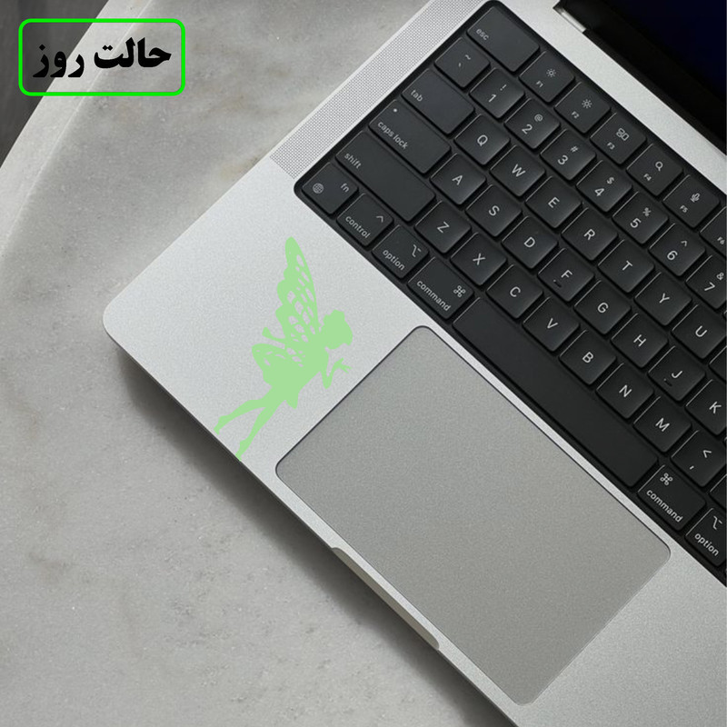 استیکر کلید و پریز مدل شبنما طرح  فرشته بالدار کد 011