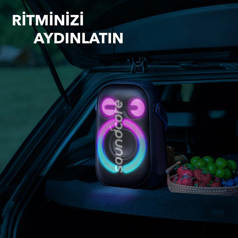 اسپیکر بلوتوثی قابل حمل انکر مدل Sound core Rave Neo 2 A33A1