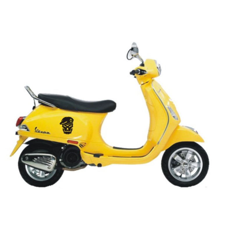 برچسب موتورسیکلت لیزارد مدل اسپورت طرح گوست کالاف دیوتی  کد LZD-1037