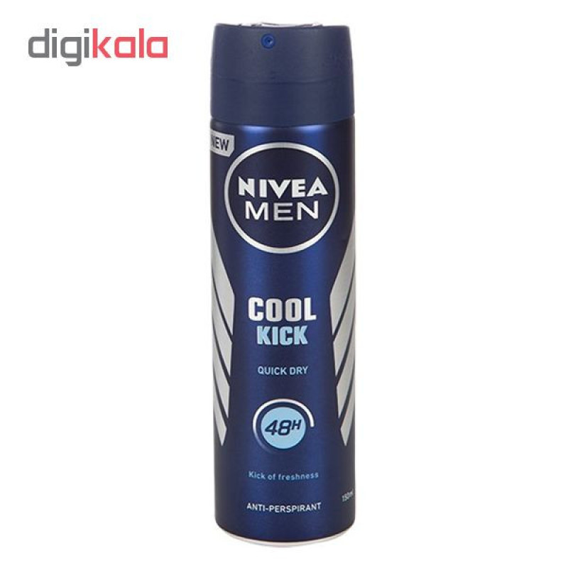 اسپری ضد تعریق مردانه نیوآ مدل cool kick حجم 150 میلی لیتر