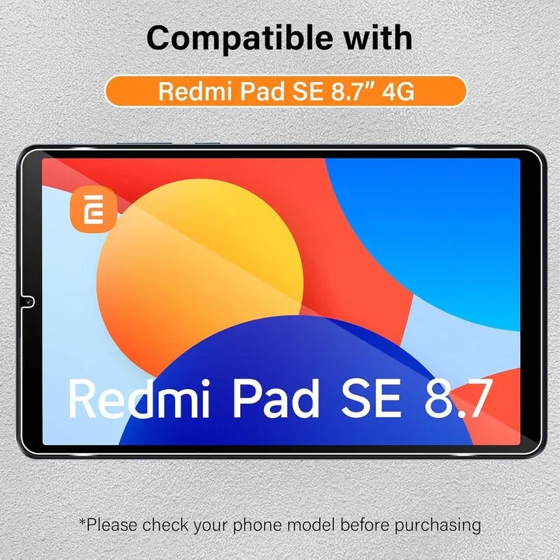 محافظ صفحه نمایش مدل TABS1 9H مناسب برای تبلت شیائومی  Redmi Pad SE 8.7