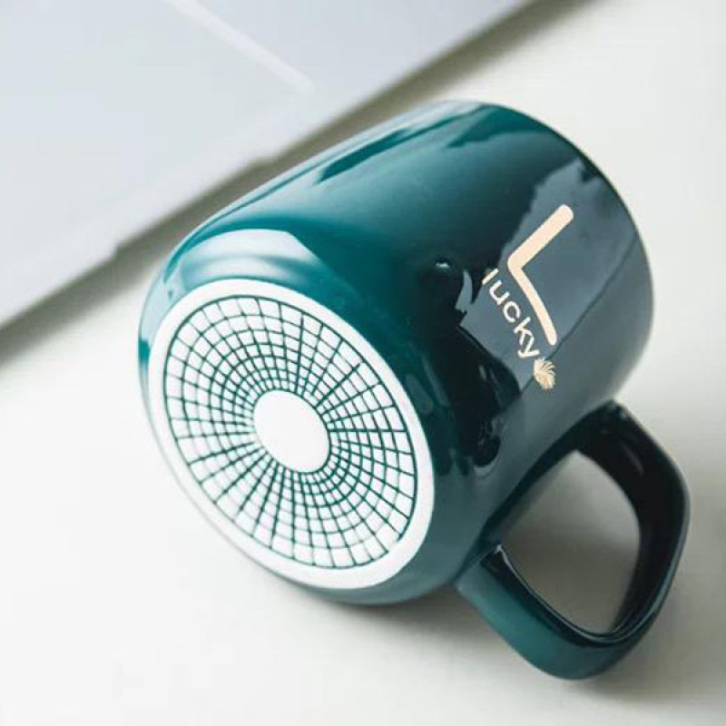 ماگ لاکی مدل Warmer Cup به همراه صفحه گرم کن برقی