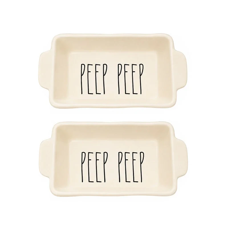 ظرف پخت رائی دون مدل PEEP PEEP بسته ۲ عددی