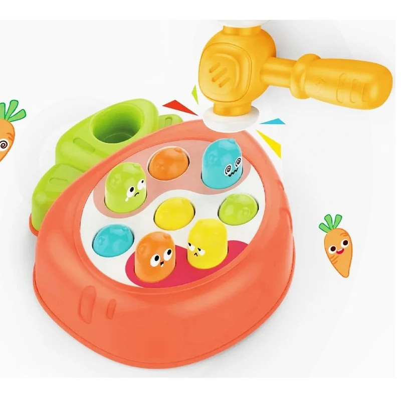 اسباب بازی هانگر مدل چکش و هویج کد HE8074
