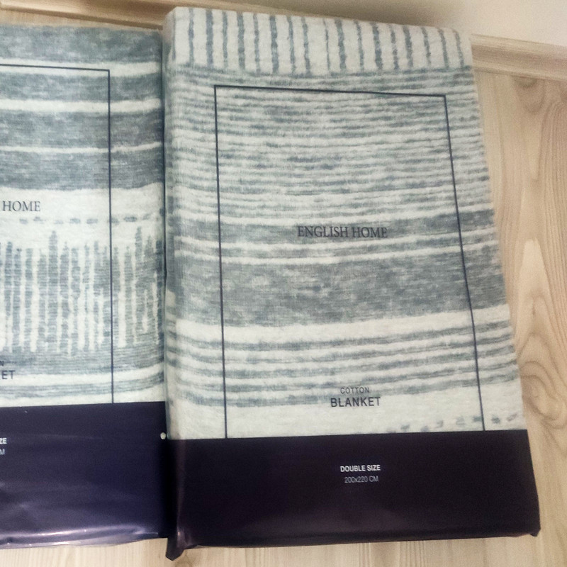 پتو انگلیش هوم مدل Texture Stripe سایز 150×200 سانتی متر