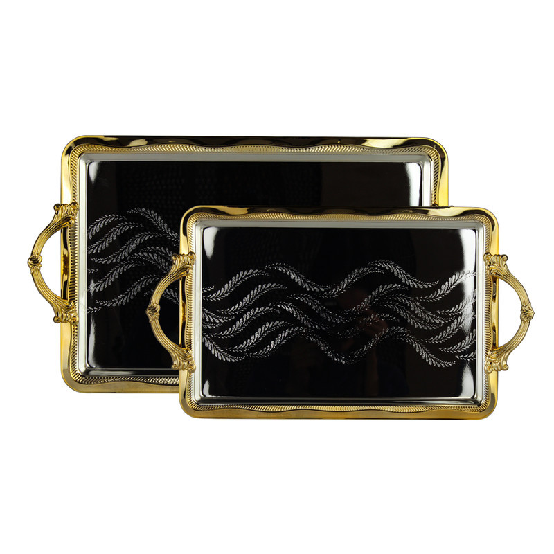 سینی دسته دار ویتارا مدل 17002SGمجموعه 2 عددی