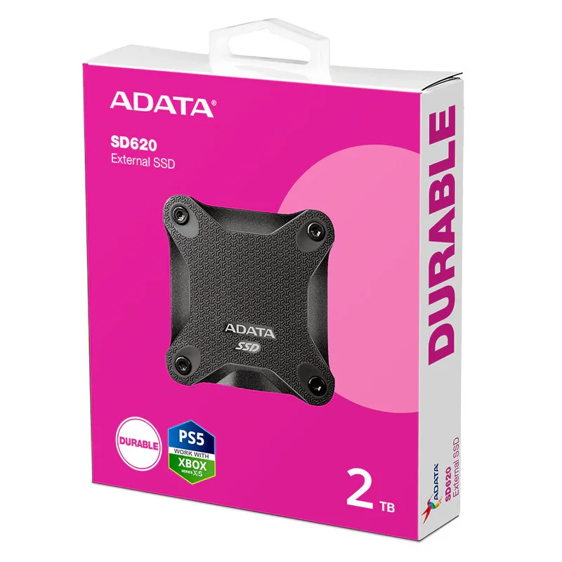اس اس دی اکسترنال ای دیتا مدل SD620 ظرفیت 2 ترابایت رابط USB 3.2 Gen2