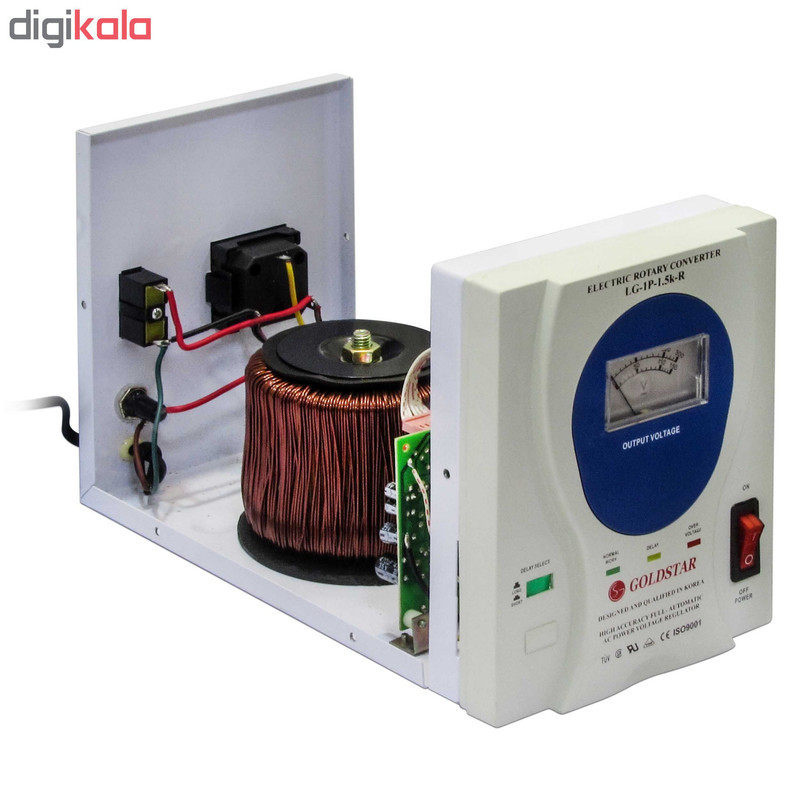 استابلایزر گلداستار مدل LG-1P-1.5K-R ظرفیت 1500VA