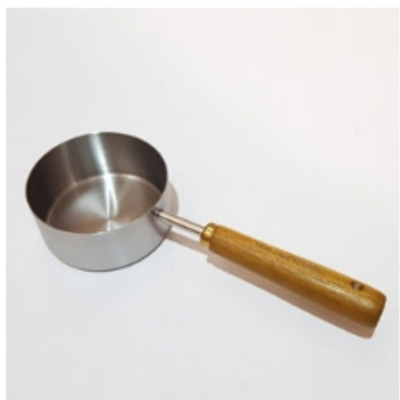 پیمانه اندازه گیری مدل استیل دسته چوبی کد HS125