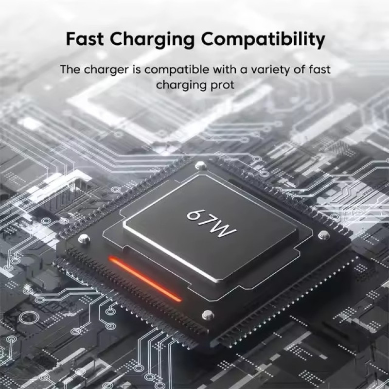 شارژر دیواری ۶۷ وات نیبیوا مدل Xmi