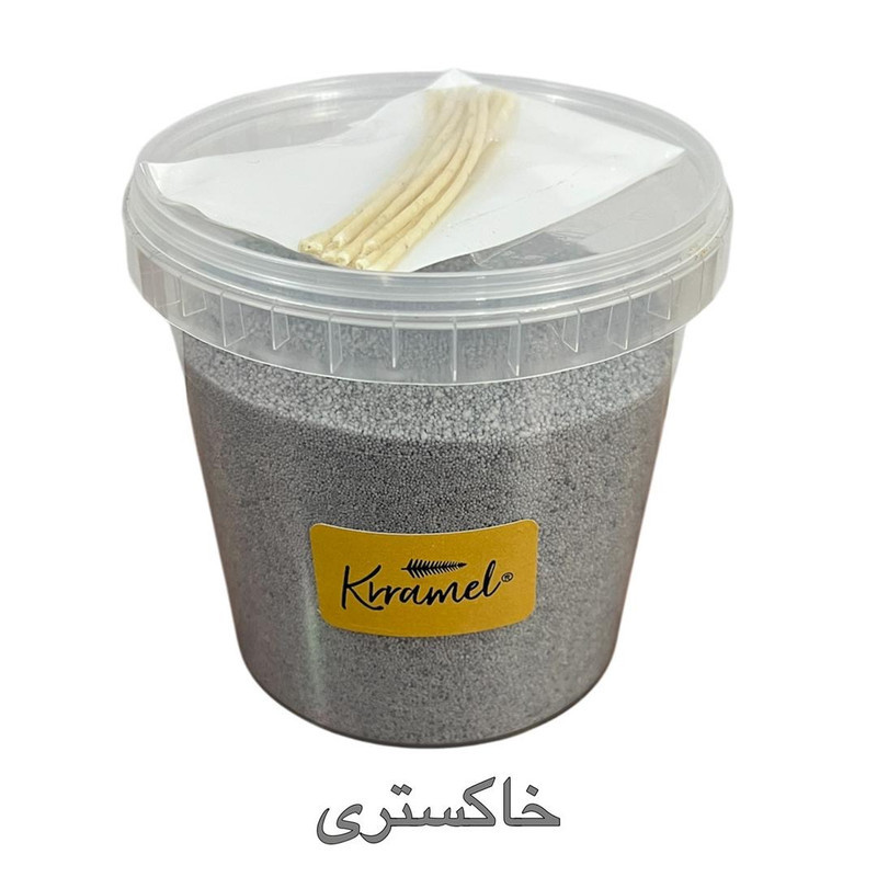 شمع کارامل مدل پودری