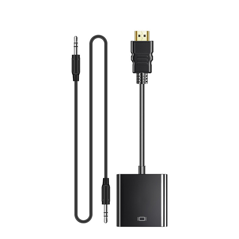 کابل تبدیل HDMI به VGA کوتتسی مدل 87618 به همراه درگاه صدا