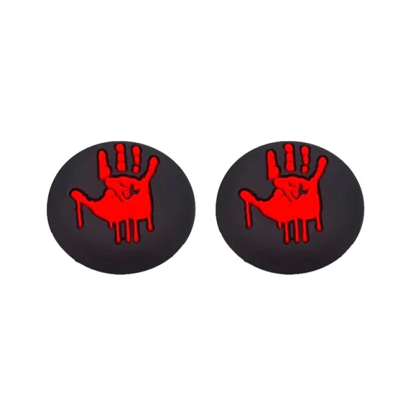 روکش آنالوگ دسته بازی طرح blood hand مدل RAS03 بسته دو عددی