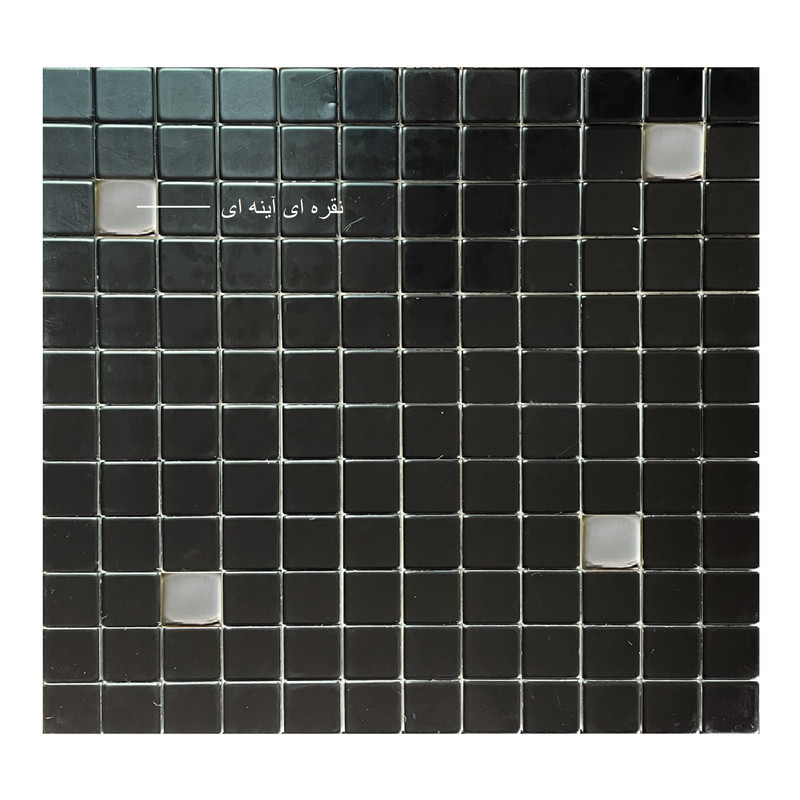 دیوارپوش مدل تایل بین کابینتی پشت چسبدار کد 20385 بسته 11 عددی