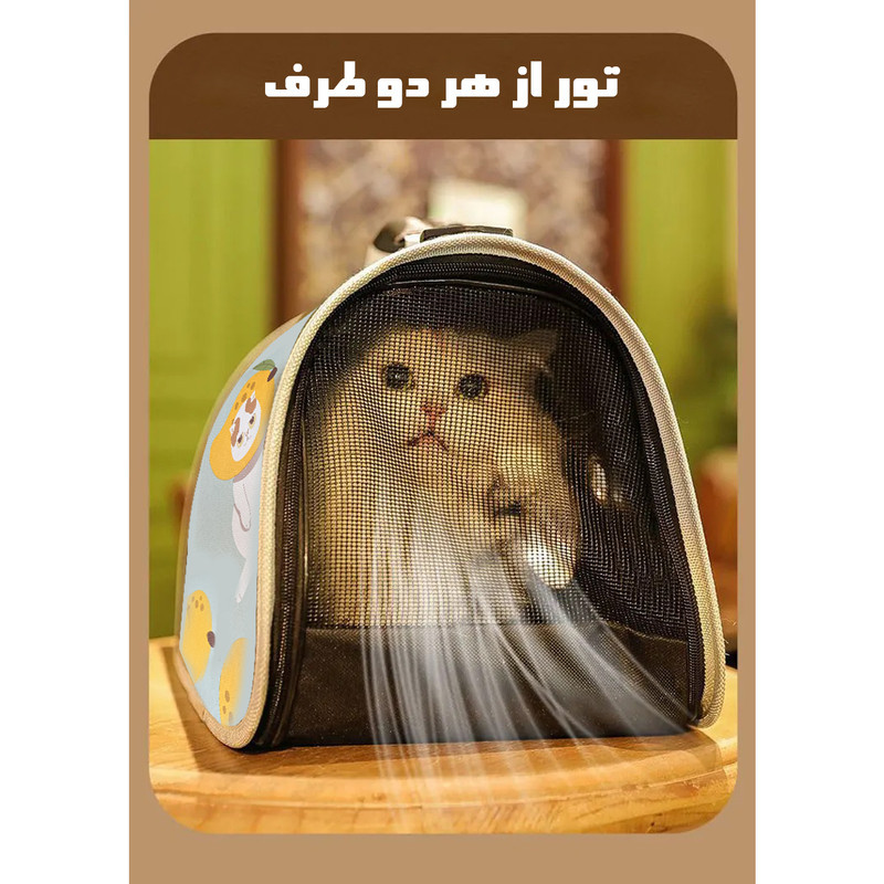 کیف حمل گربه آلوا مدل A66-PBL