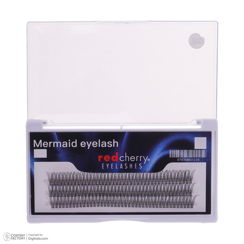 مژه مصنوعی رد چری مدل mermaid کد 16