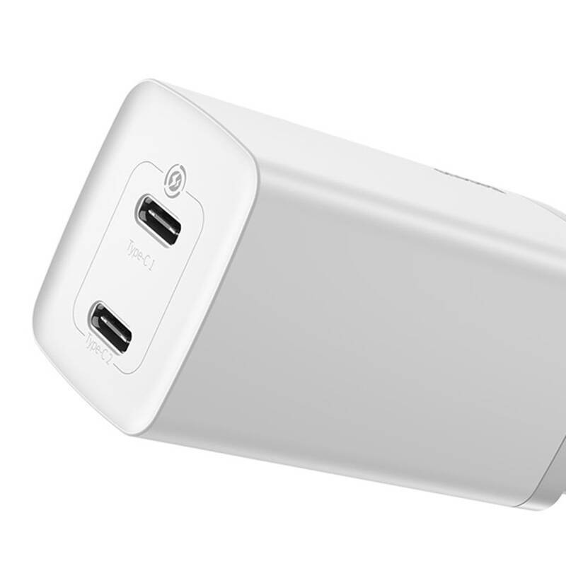 شارژر دیواری باسئوس مدل CCGAN Lite 65W