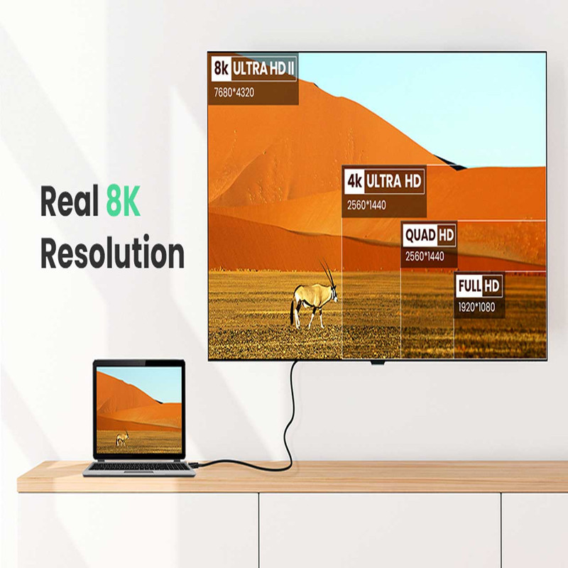کابل HDMI یوگیرین مدل 8K طول 2 متر