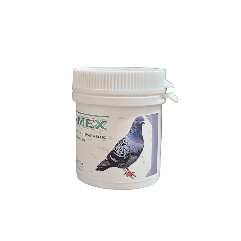 کپسول ضد انگل کبوتر پنتکس مدل wormex بسته 30 عددی