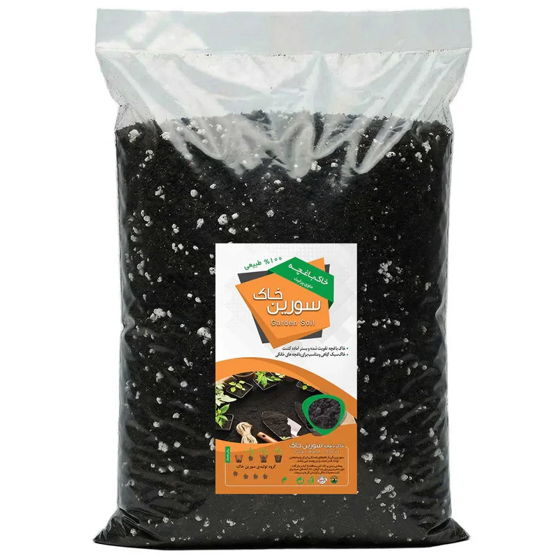 خاک باغچه سورین خاک مدل 10LT وزن 5 کیلوگرم