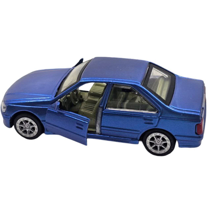 ماشین بازی ناب سل مدل پژو پرشیا (پارس) فلزی عقب کش کد Peugeot Persia Metal Pull Back craem trim naab003