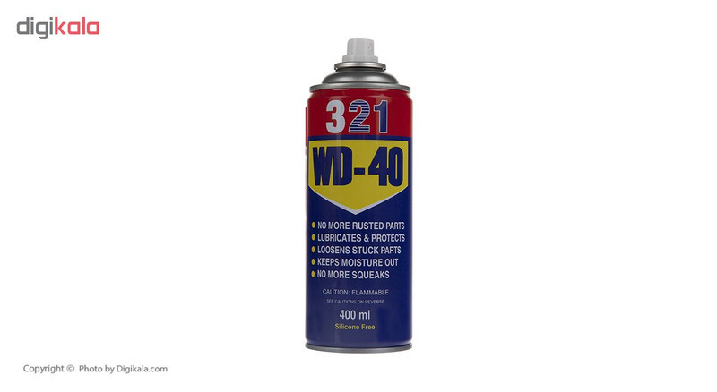 اسپری روان کننده و زنگ بر مدل WD-40 حجم 400 میلی لیتر