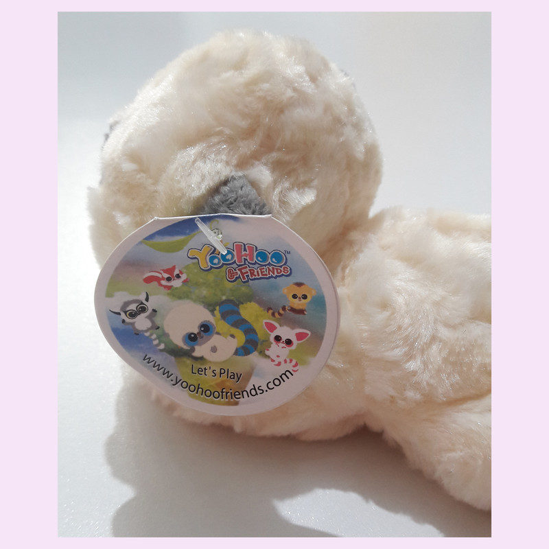 عروسک طرح میمون لمور مدل Yoohoo and Friends طول 25 سانتی‌ متر