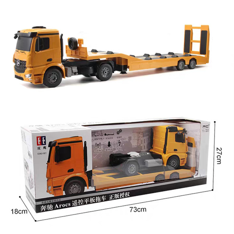 ماشین بازی کنترلی دبل ای مدل 003 RC Trailer Truck