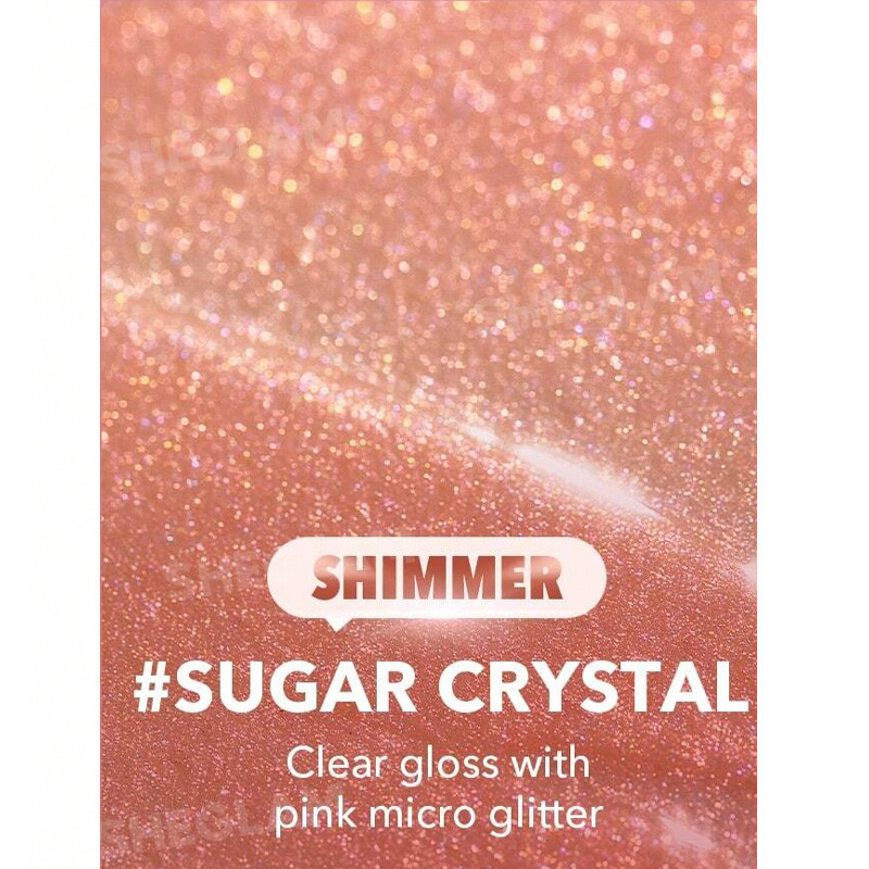 رژ لب براق شیگلم مدل Sugar Crystal رنگ نارنجی شماره 01