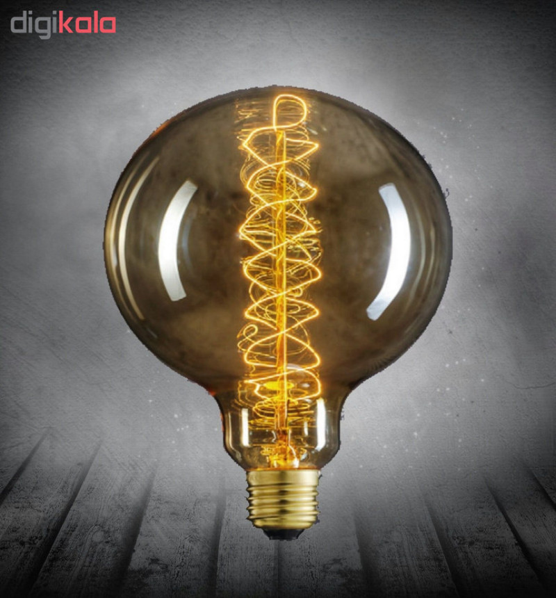 لامپ ادیسونی 40 وات مدل G125 SPIRAL پایه E27