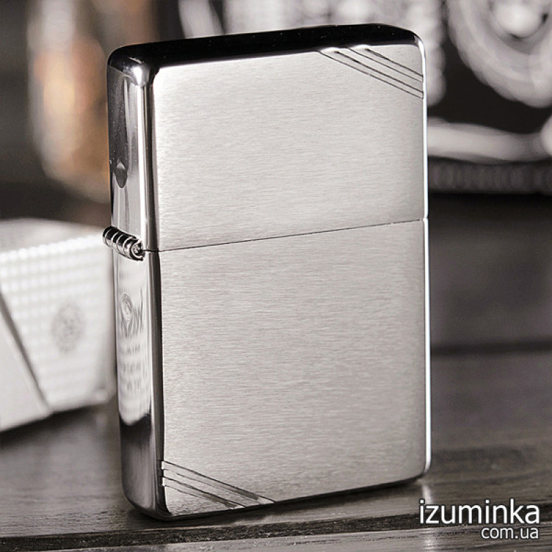 فندک زیپو مدل 230 -VINTAGE BRFIN.CHROME