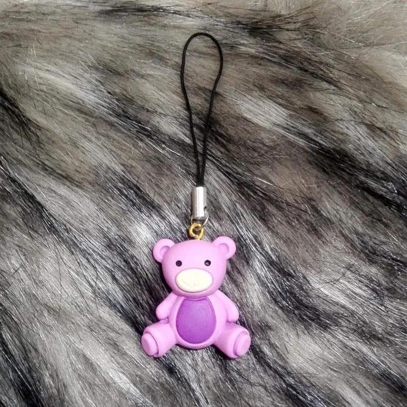 آویز موبایل مدل خرس فانتزی