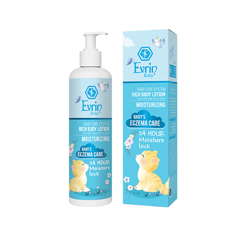 لوسیون بدن بچه اورین مدل ECZEMA CARE حجم 300 میلی لیتر