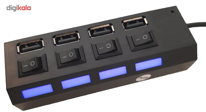 هاب USB 2.0 چهار پورت مکس تاچ مدل 02