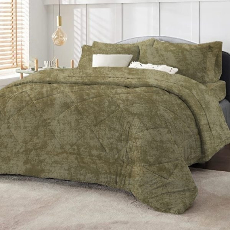 لحاف چیداری مدل پتینه دو نفره سایز 240x220 سانتی متر