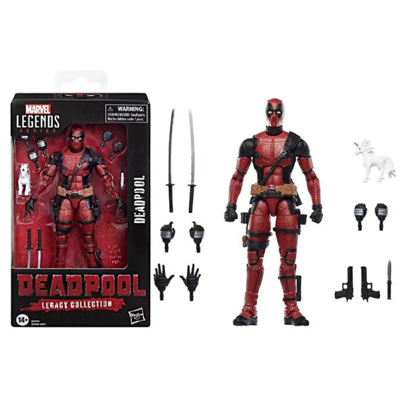 اکشن فیگور طرح ددپول مدل Marvel Legends ارتفاع 15 سانتی‌متر