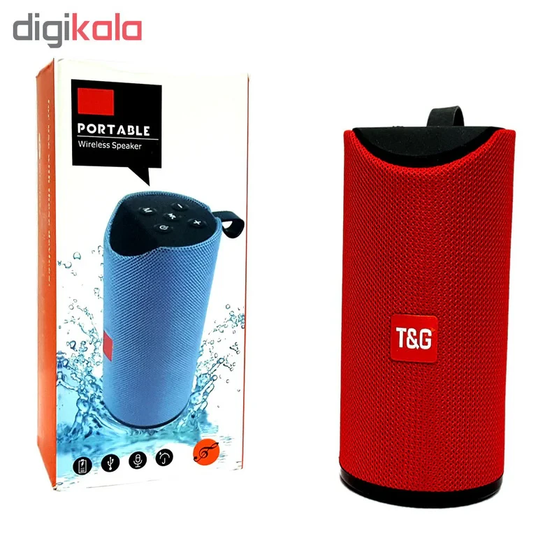 اسپیکر بلوتوثی قابل حمل تی اند جی مدل TG-113