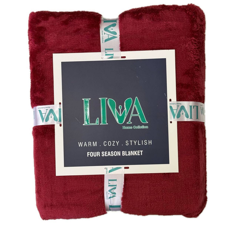 پتو مسافرتی 2 نفره مدل LIVA سایز 220x200 سانتی‌متر