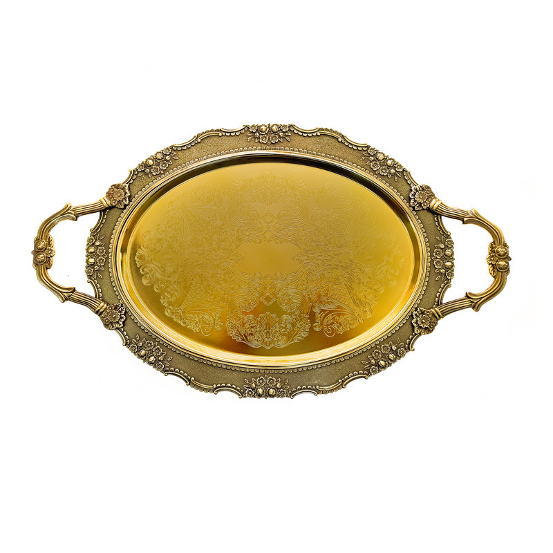 سینی مدل بیضی پایه دار