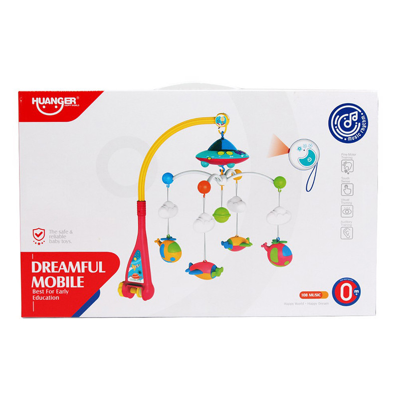 آویز تخت کودک هانگر مدل dreamful mobil کد he-0304