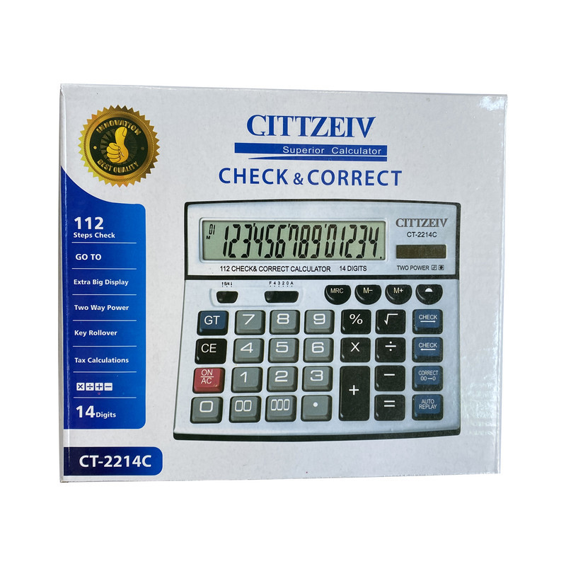 ماشین حساب سیتیزیو مدل 2214C-14D