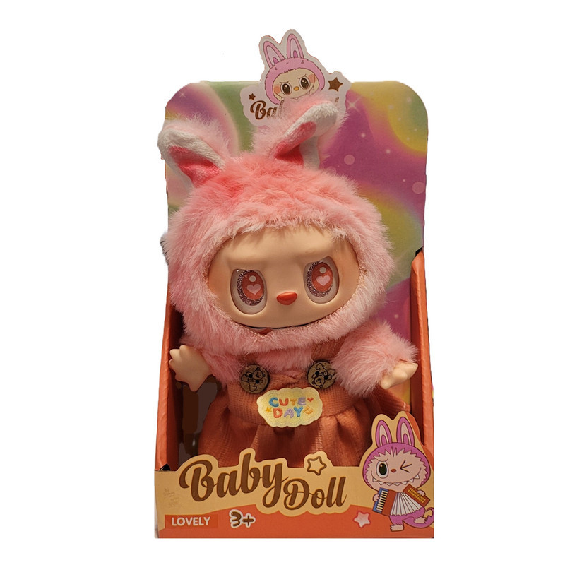 عروسک مدل Baby Doll کد 6089-4 ارتفاع 19 سانتی‌متر