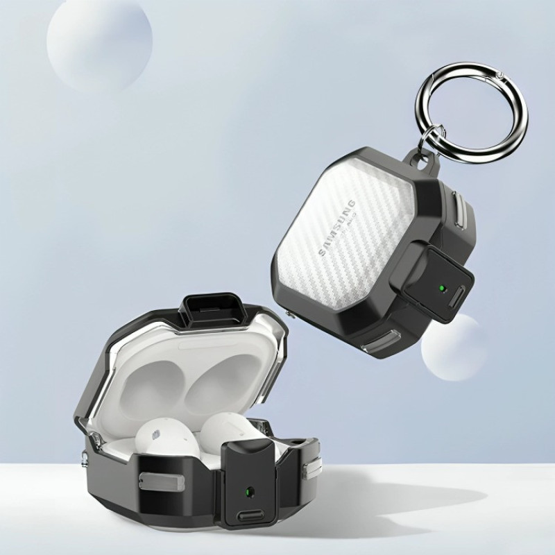 کاور مدل Shock-Proof مناسب برای هدفون بی سیم سامسونگ Galaxy Buds 2  Buds Pro Buds 2 Pro  Buds Live