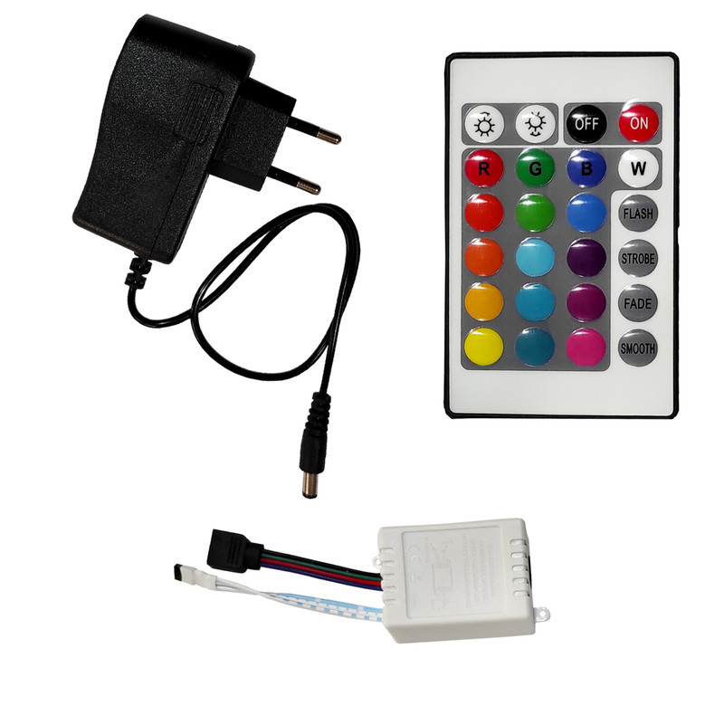 ریسه ال ای دی مدل SMD-5m به همراه ریموت کنترل
